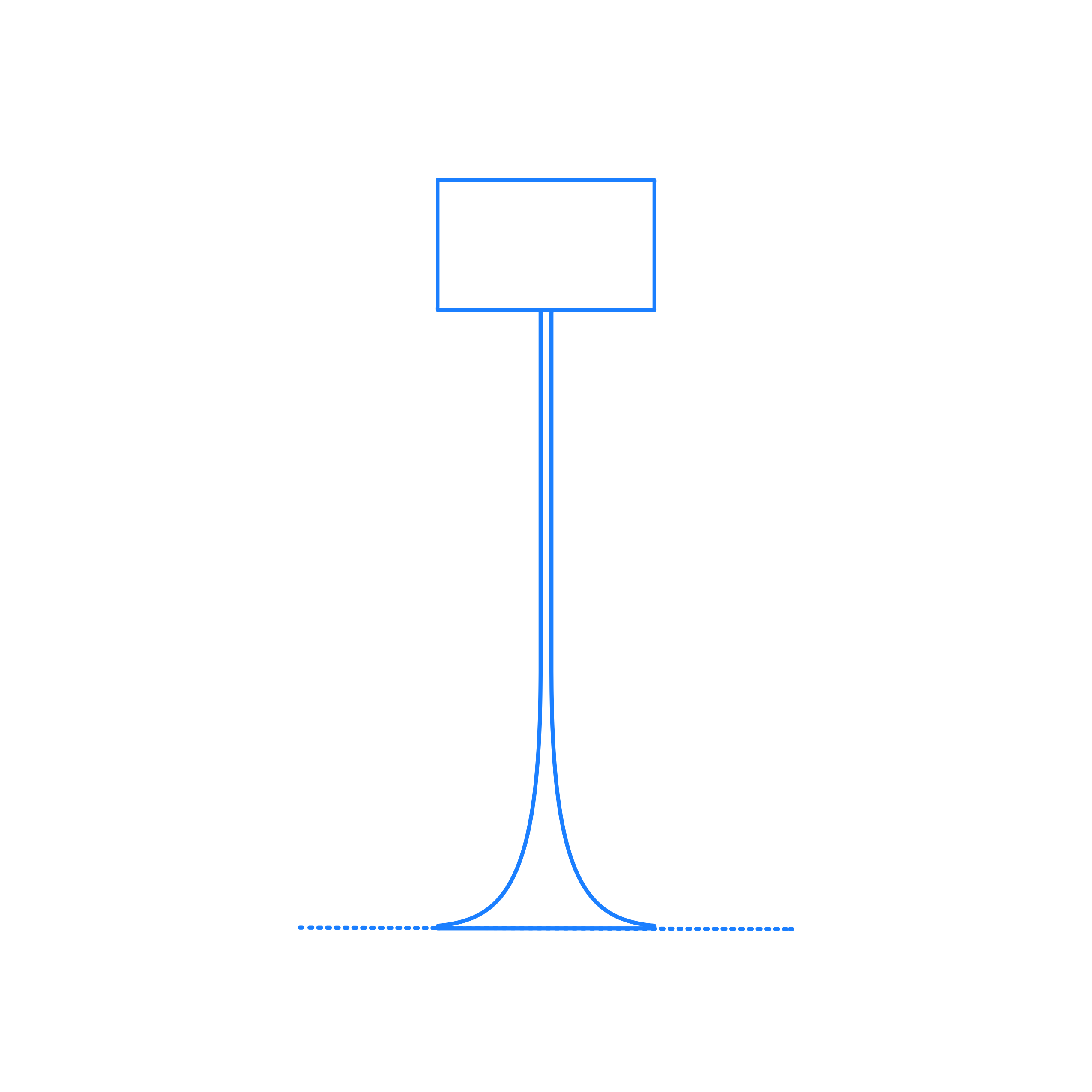 Furniture Floor Lamps Spun Floor Lamp Outline Svg Vector Free Vectors
